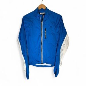 F8- Bicycle women’s Lage feelit Blue and White Cycling Jacket